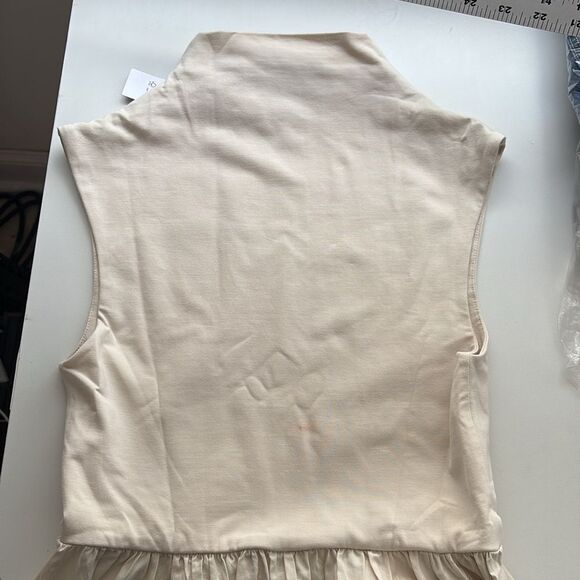 J Crew Knit Mixy Mockneck Dress Womens‎ Size XS Ivory - Picture 5 of 7